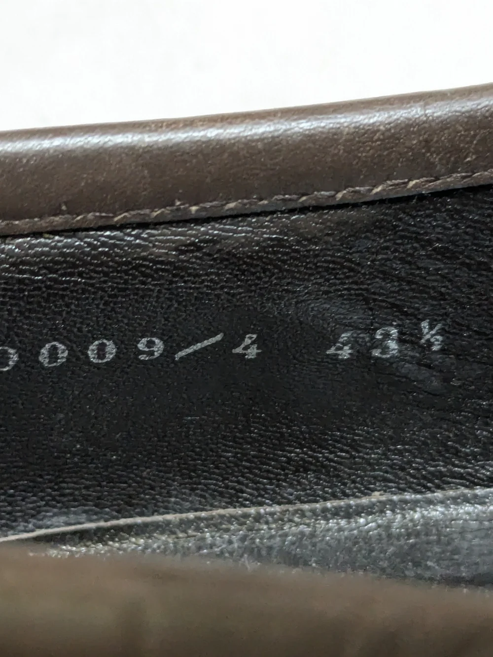 Gucci Horsebit Loafers Brown Leather Men 10.5 43.5